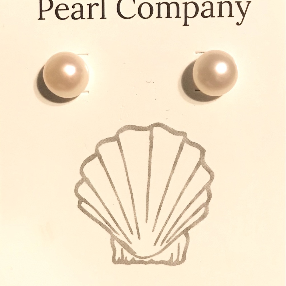 Pearl earrings